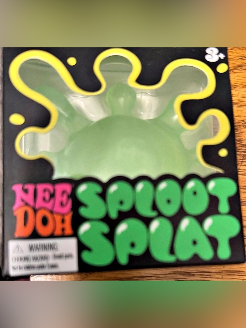 NeeDoh Sploot Splat Green Sensory Toy
